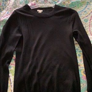 Black J. Crew Sweater
